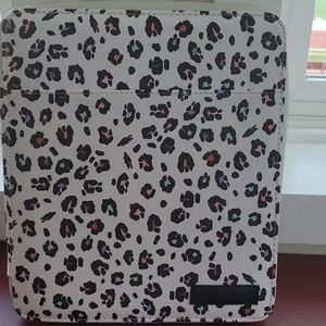 COPY - Happy planner Leopard zip folio planner case